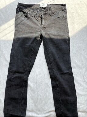 April77 Men's Black Slim Jeans